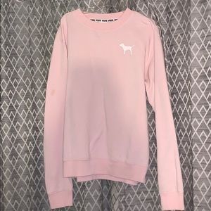 Victoria secret pink crewneck :)